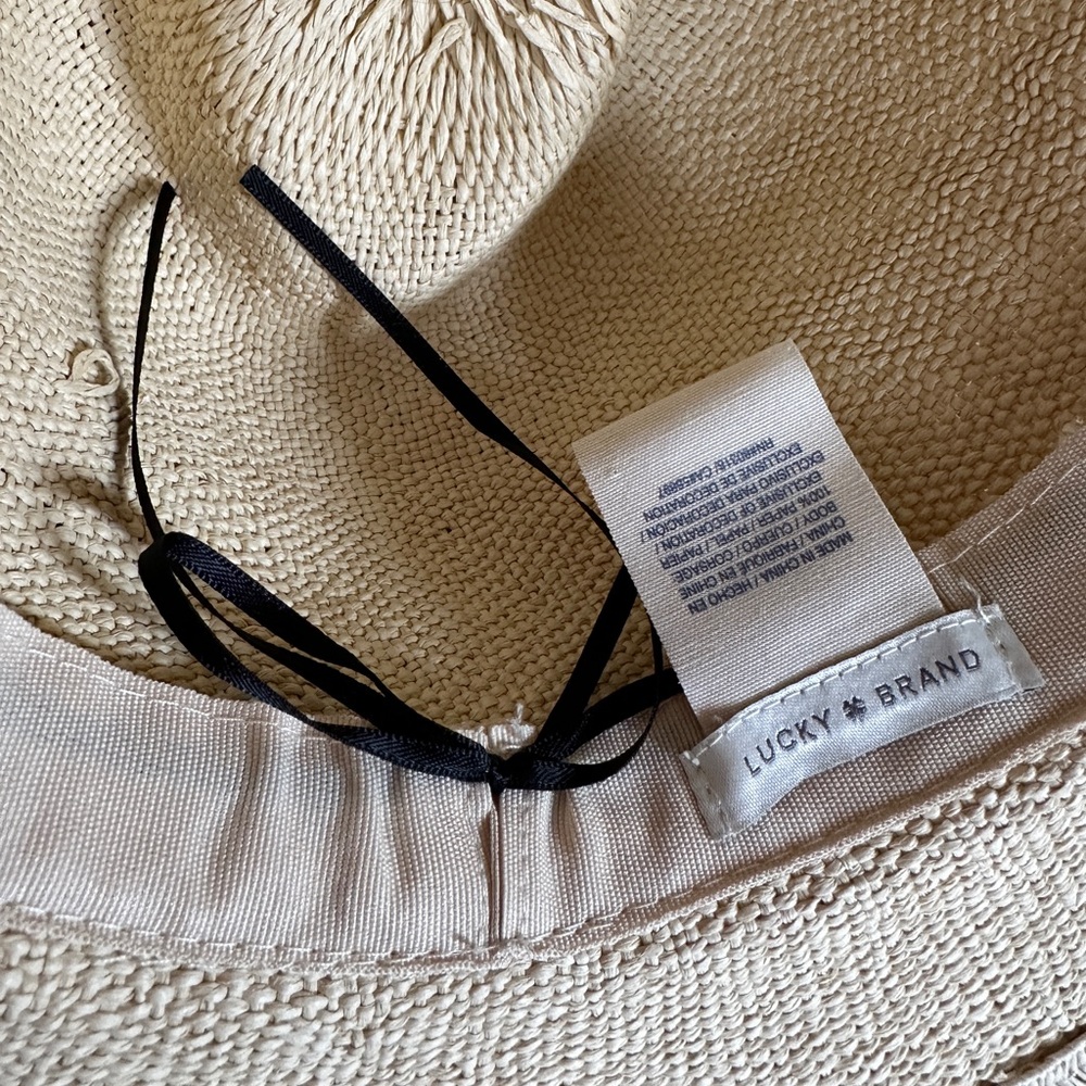 Lucky Brand Paper Straw Sun Hat - Picture 6 of 6